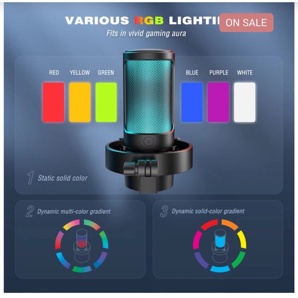 USB Microphone for Recording & Streaming - Picture 4 of 9